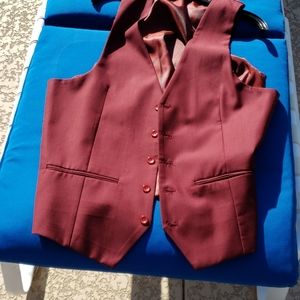 Marc Darcy Burgundy vest 40R